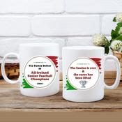 Mug for Mayo All-Ireland GAA Champions - Tea Tastes Sweeter - Not Personalised image