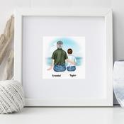 Personalised Frame for Grandfather