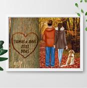 Couple Walking in the Woods...Optional Dog