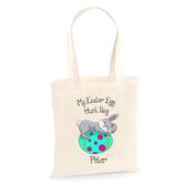 Personalised Easter Egg Hunt Bag - Bright