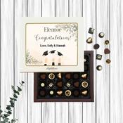 Personalised Box of Lily O'Brien's Chocolates - Graduation Caps