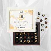 Personalised Box of Lily O'Brien's Chocolates - Graduation Gold