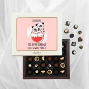 Personalised Box of Lily O'Brien's Chocolates for Valentine's Day - Valentine Dogs image