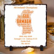 Personalised GAA Slate - Armagh All-Ireland Champions