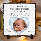 Personalised Slate for New Grandparents
