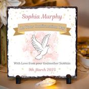 Personalised Confirmation Slate for Girls