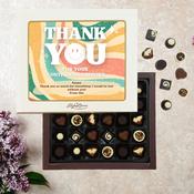 Personalised Box of Lily O’Brien’s Chocolates - Thank you for your continuous support
