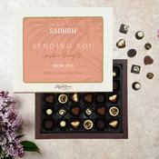 Personalised Box of Lily O’Brien’s Chocolates - Sending Positive Thoughts