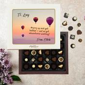 Personalised Box of Lily O’Brien’s Chocolates - Adventures Await