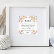 Personalised Framed Print for Retirement - New Roads