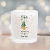 Personalised Candle - Helping Me Grow image