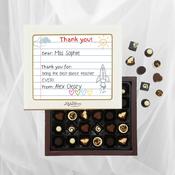 Personalised Box of Lily O'Brien's Chocolates - Kid's Notebook