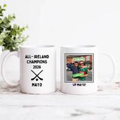 Personalised GAA All-Ireland Winners Mug - Upload Your Own Photo