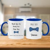 Personalised Page Boy Mug image