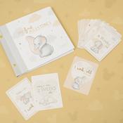 Personalised Disney Magical Beginnings Photo Album &amp; Baby Milestone Cards