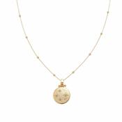 NOVEMBER Citrine Birthstone Necklace in WowWee Gift box