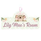 Personalised Door Name Plaque for Girls - Fairy