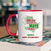 Personalised GAA Mug - Mayo All-Ireland Champions