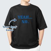 Personalised Men's Adult T-shirt for Any Occasion - Upload Your Own Text image