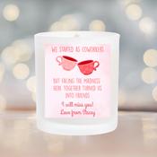 Personalised Scented Candle - Goodbye Gift for Coworker image