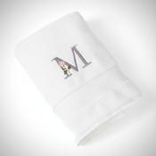 Personalised Luxury Hand Towel with Initial