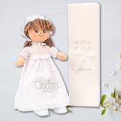 Personalised Christening Rag Doll - Award Winning BEST SELLER ⭐️⭐️⭐️⭐️⭐️