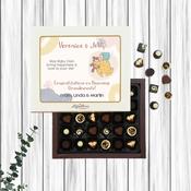 Personalised Box of Lily O'Brien's Chocolates for New Grandparents - Baby