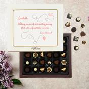 Personalised Box of Lily O'Brien's Chocolates - Travel Safe