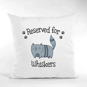 Personalised Pet Cushion for Cats - Whiskers image
