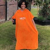 Swim Poncho - Children 5-9 years approx - Sunset 50% off code SWIM50