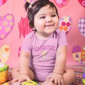 Personalised Onesie Vest for Girls - I'm the Best Present Ever! - Father's Day Gift image