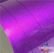 SAMPLE of Gloss Metallic Candy Purple Vinyl Wrap - G655