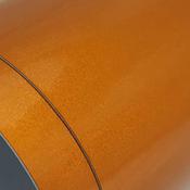 SAMPLE of Gloss Metallic Burnt Orange Vinyl Wrap - G658