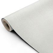 SAMPLE of SILVER FABRIC VINYL WRAP SF311