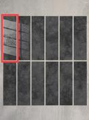 SAMPLE of Slate Black - Peel &amp; Stick Composite Wall Tiles (4.8 x 15cm) - SBRT45 image