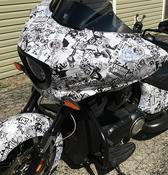 Stickerbomb Wrap Bike Kit - Vinyl + Tools