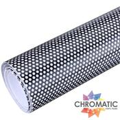 Perforated One Way Window Film - Black