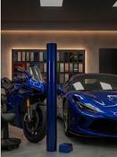 Super Gloss Metallic San Marino Blue Vinyl Wrap - SGM-SMB58 image