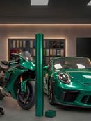 Super Gloss Metallic Isle of Man Green Vinyl Wrap SGM-IOM68 image