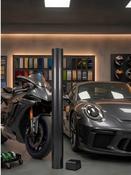 Super Gloss Metallic Graphite Grey Vinyl Wrap SGM-GG55 image