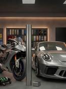 Super Gloss Metallic Liquid Silver Vinyl Wrap SGM-LS51 image