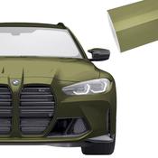 Full 17m Roll - Super Gloss Battle Green Vinyl Wrap SG-BG28 - 50% OFF image