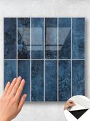 Marine Blue - Peel &amp; Stick Composite Wall Tiles (28.8cm x 29.6cm) image