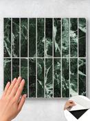 Indian Green Marble Flute - Peel &amp; Stick Composite Wall Tiles (30 x 29.6cm) image