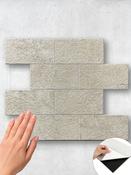 Stone Concrete Subway Peel &amp; Stick Composite Wall Tiles (30.5cm x 30.5cm)