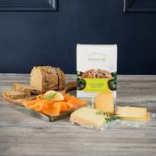 Irish Organic Oak Smoked Salmon &amp; Brown Bread Treat - Wrights of Howth