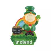 Leprechaun Rainbow Magnet - Wrights of Howth image