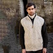 Perfect Carlow Zip Gilet | Irish Knitwear image