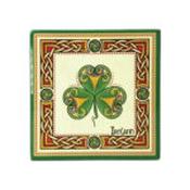 Celtic Spirit Ceramic Coasters - Royal Tara - Claddagh Ring Ceramic Coaster image
