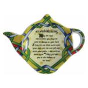 Irish Weave Detailed Tea Bag Holders - Royal Tara - Irish Blessing image